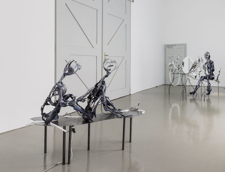 Yein Lee <i>Foreign Object Debris</i>, 2022 Installationsansicht, Akademie der bildenden Künste, Wien, 2022  Foto: Kunstdokumentation