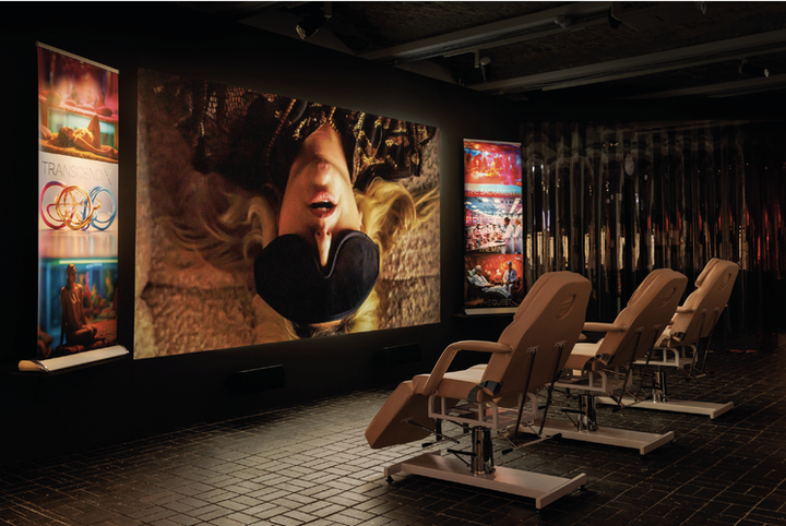 Andrea Khôra, <i>Rapture</i>, 2024, Installationsansicht, KW Institute for Contemporary Art, Berlin, Foto: Frank Sperling, Courtesy: Andrea Khôra