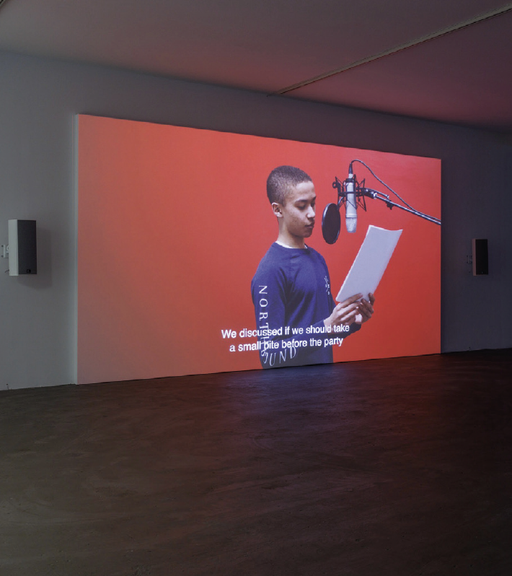 Jonna Kina, <i>Secret Words and Related Stories</i>, 2013–16, Installationsansicht, KW Institute for Contemporary Art, Berlin, Foto: Frank Sperling, Courtesy: Jonna Kina
