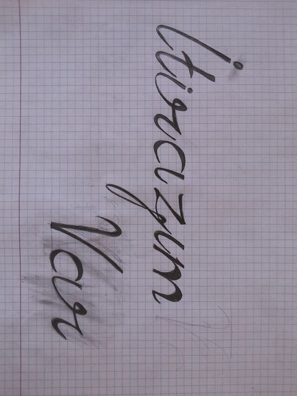 Inci Furni, <i>I have an objection</i>, 2014, Bleistift auf Notizbuch