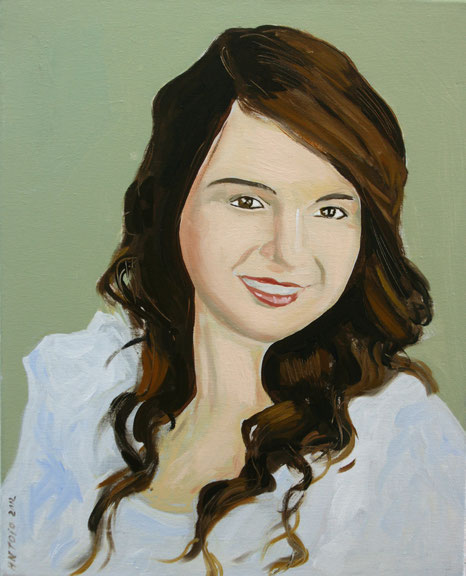 Antonio Cosentino <i>Portrait No. 5</i>, 2013, oil on canvas